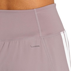 Saia Shorts adidas 3 Listras Lilás - Feminino - Foto 3