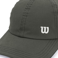 Boné Unissex Wilson Reflex W Grafite - Aba Curva - Foto 3