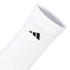 Meia adidas Essentials Crew - Pack com 3 Pares - Unissex - Foto 2