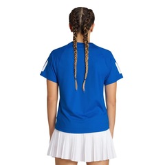 Camiseta adidas Club Tênis Três Listras Climacool - Feminina - Foto 3