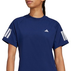 Camiseta adidas Club Tênis Três Listras Climacool - Feminino - Foto 4
