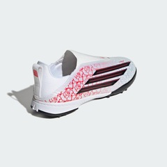 Chuteira Society Infantil Sem Cadarço adidas F50 League Lamine Yamal - Foto 7