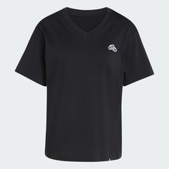 Camiseta adidas Gola V Summer Slide - Feminina - Foto 2