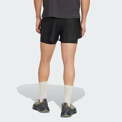 Shorts adidas Corrida 2 em 1 Adi365 H.Koumori - Masculino - Foto 3