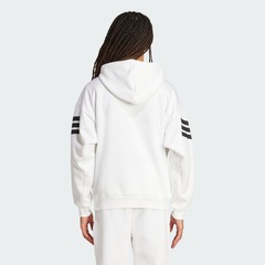 Jaqueta de Moletom com Capuz adidas Zíper Três Listras Future Icons - Masculina - Foto 3
