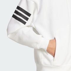 Jaqueta de Moletom com Capuz adidas Zíper Três Listras Future Icons - Masculina - Foto 6