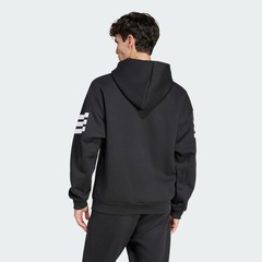 Jaqueta de Moletom com Capuz adidas Zíper Três Listras Future Icons - Masculina - Foto 3