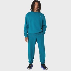 Calça ASICS Heritage Double Weave Masculino - Foto 9