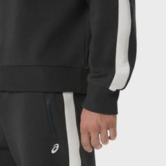 Blusão Moletom ASICS Heritage Crew-Neck Masculino - Foto 5