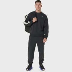 Blusão Moletom ASICS Heritage Crew-Neck Masculino - Foto 8