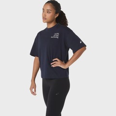 Camiseta ASICS Runner Message Graphic Feminino - Foto 2