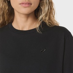 Camiseta ASICS Relaxed Logo Bordado Feminino - Foto 4