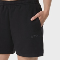 Shorts ASICS Logo Fleece 5In Feminino - Foto 4
