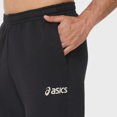 Calça ASICS Logo Fleece Masculino - Foto 4