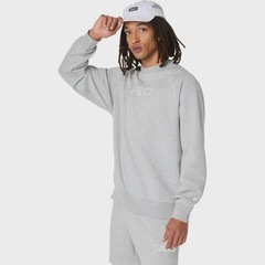 Blusa ASICS Logo Fleece Crew-Neck Masculino - Foto 2