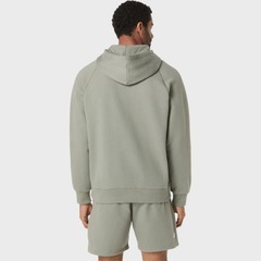 Blusa ASICS Logo Fleece Full Zip Hoodie Masculino - Foto 3