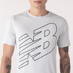 Camiseta New Balance Logo Performance Masculina - Foto 3