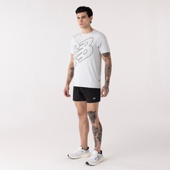 Camiseta New Balance Logo Performance Masculina - Foto 4
