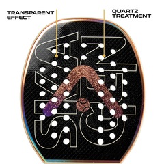 Raquete Beach Tennis Skagen Alma Genius 3K - Foto 7