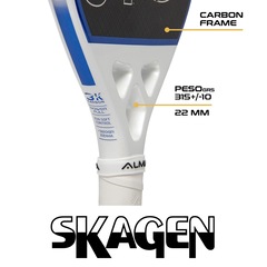 Raquete Beach Tennis Skagen Alma Genius 3K - Foto 5