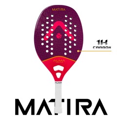 Raquete Beach Tennis Matira Alma Genius 1K - Foto 2