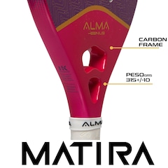 Raquete Beach Tennis Matira Alma Genius 1K - Foto 6