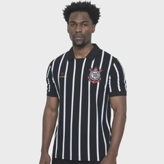 Camisa do Corinthians Polo Japão Retrô - Masculina - Foto 1
