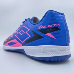 Chuteira Futsal Adulto Lotto Solista Fulmine - Foto 4