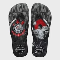 Chinelo Havaianas Corinthians - Feminino - Foto 1