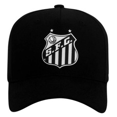 Boné Aba Curva do Santos Torcedor Escudo Frontal Snapback - Foto 2