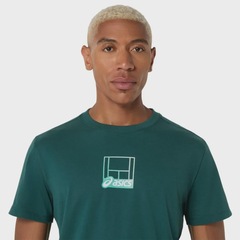Camiseta ASICS Court Core Graphic Masculino - Foto 4