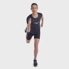 Camiseta de Corrida Mizuno Focus Stamp 2 Feminino - Foto 4