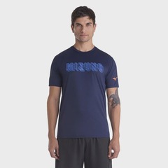 Camiseta de Corrida Mizuno Focus Stamp Masculino - Foto 1