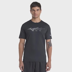 Camiseta de Corrida Mizuno Focus Stamp Masculino - Foto 1