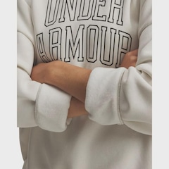 Blusão de Moletom Feminino Sporstyle Under Armour Varsity - Foto 6