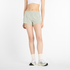 Shorts New Balance Run Club 3" Feminino - Foto 1