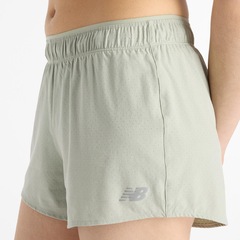 Shorts New Balance Run Club 3" Feminino - Foto 4