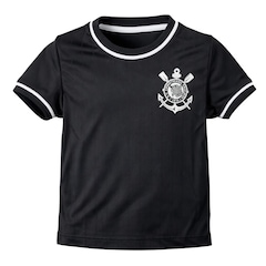 Camisa do Corinthians Arte Dark Coimbra - Infantil - Foto 1