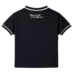 Camisa do Corinthians Arte Dark Coimbra - Infantil - Foto 4