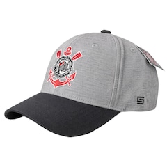 Boné Aba Curva do Corinthians SuperCap  - Adulto - Foto 3
