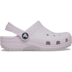 Sandália Crocs Classic Clog T Grape Ice Infantil - Foto 1