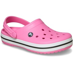 Sandália Unissex Crocs Crocband Clog Pink Lemonade - Foto 2