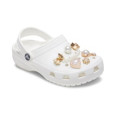 Jibbitz™ Pérolas Com Dourado Único - Unissex - Foto 2