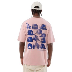 Camiseta New Era Regular Los Angeles Dodgers Masculina - Foto 5