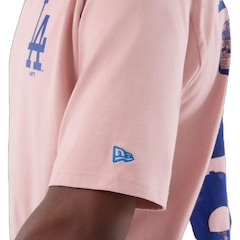 Camiseta New Era Regular Los Angeles Dodgers Masculina - Foto 6