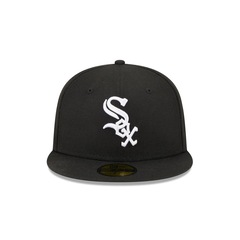 Bone Aba Reta New Era 59FIFTY Chicago White Sox Masculino - Foto 2