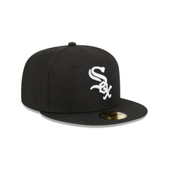 Bone Aba Reta New Era 59FIFTY Chicago White Sox Masculino - Foto 3