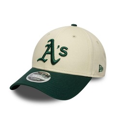 Boné Aba Curva New Era 9FORTY M-Crown Oakland Athletics Masculino - Foto 1
