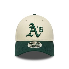 Boné Aba Curva New Era 9FORTY M-Crown Oakland Athletics Masculino - Foto 2