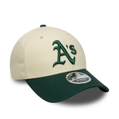 Boné Aba Curva New Era 9FORTY M-Crown Oakland Athletics Masculino - Foto 3